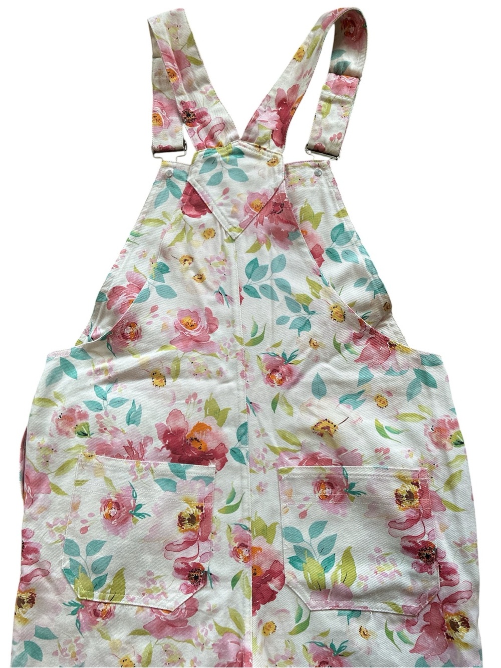 Storia Pink Rose 100% Cotton Overalls. Size Small. - Picture 3 of 16
